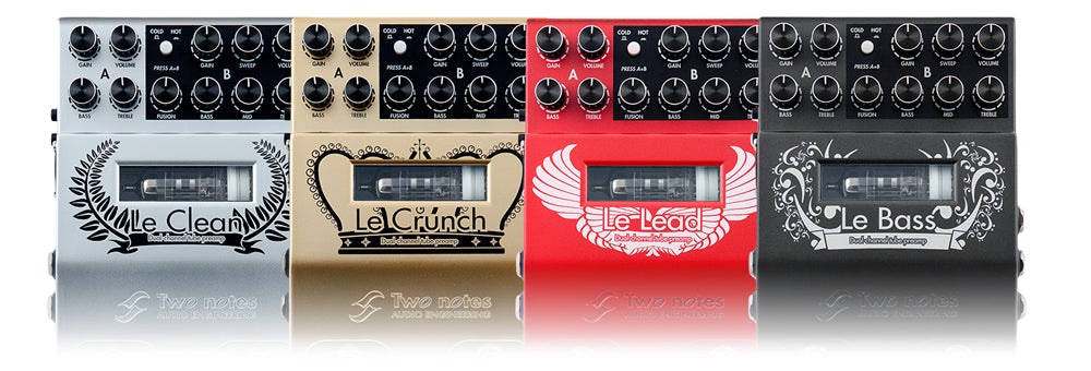 Two notes LePedal Preamplifier Series