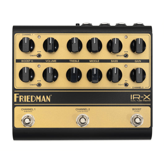 Friedman IR-X Dual Tube Preamp Pedal