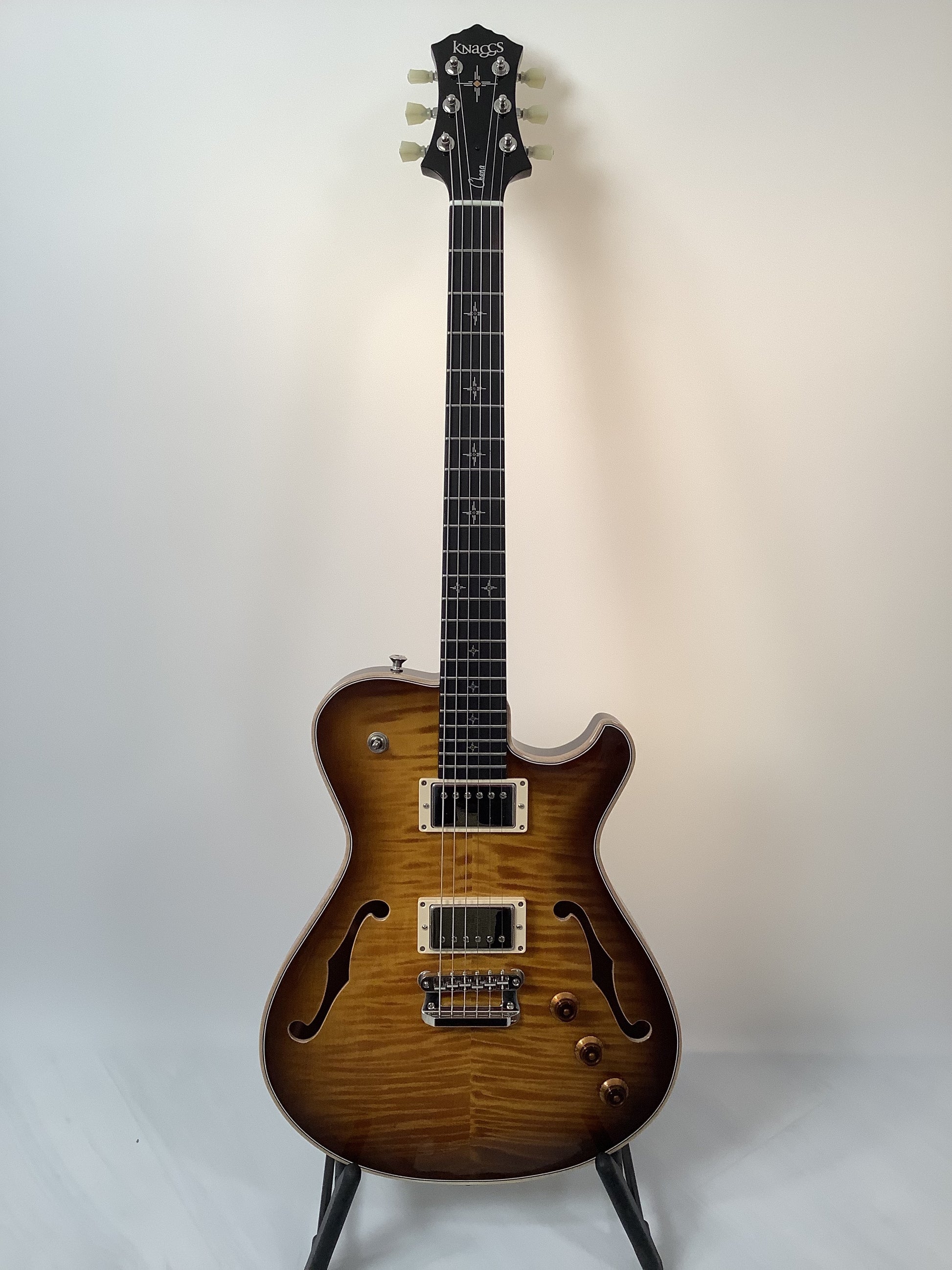 Knaggs Chena Dark TobaccoBurst