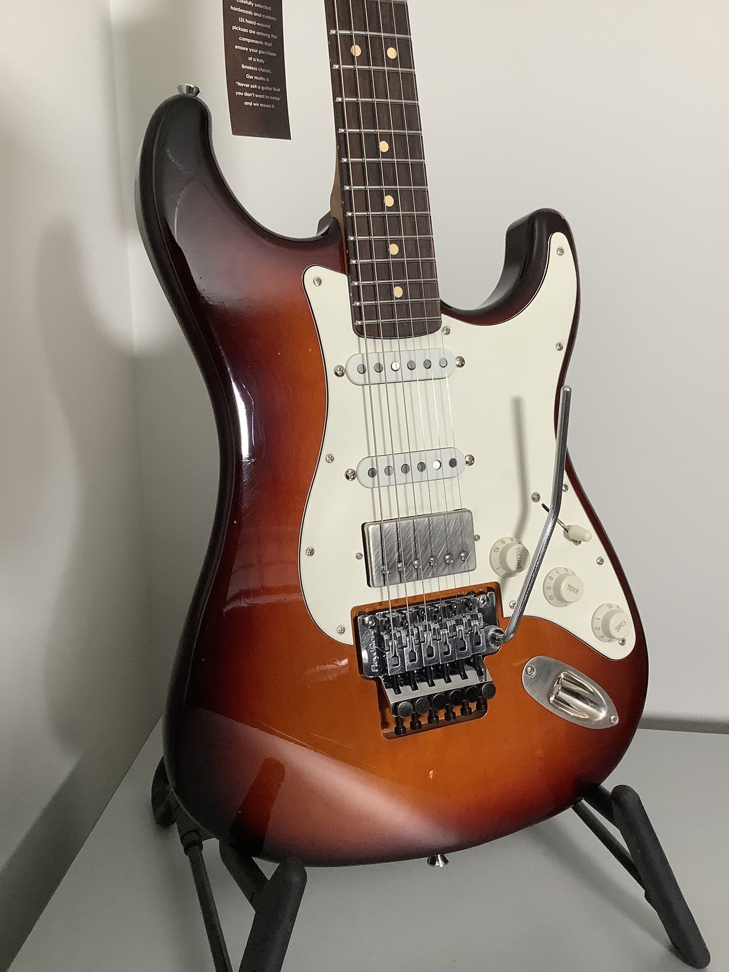 LsL Instruments Saticoy HSS 3T-Sunburst Floyd Rose