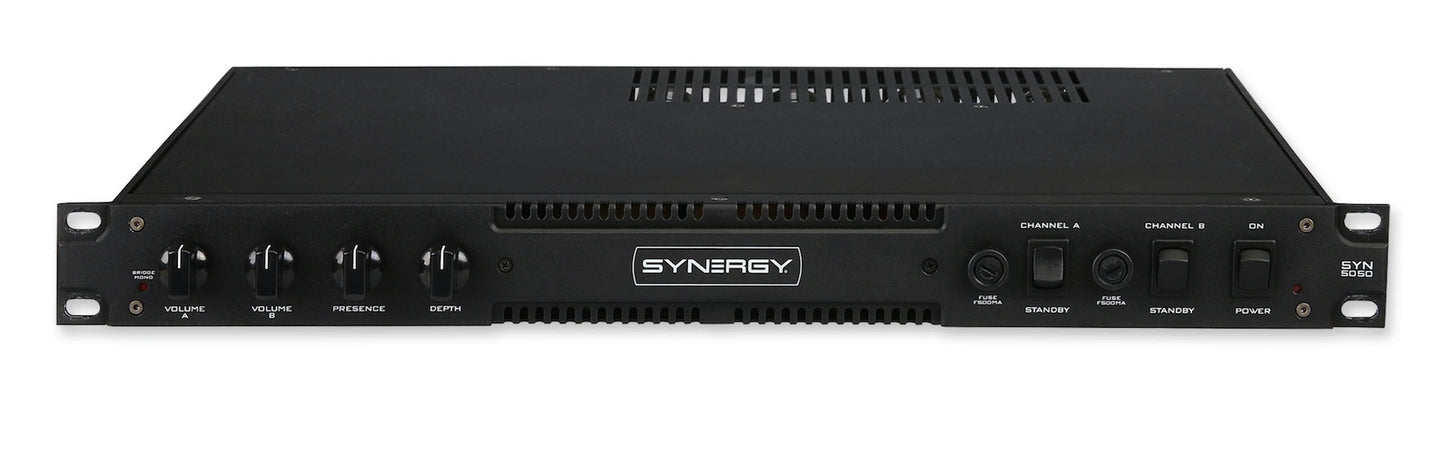 SYNERGY SYN-5050 RACKMOUNT POWER AMP