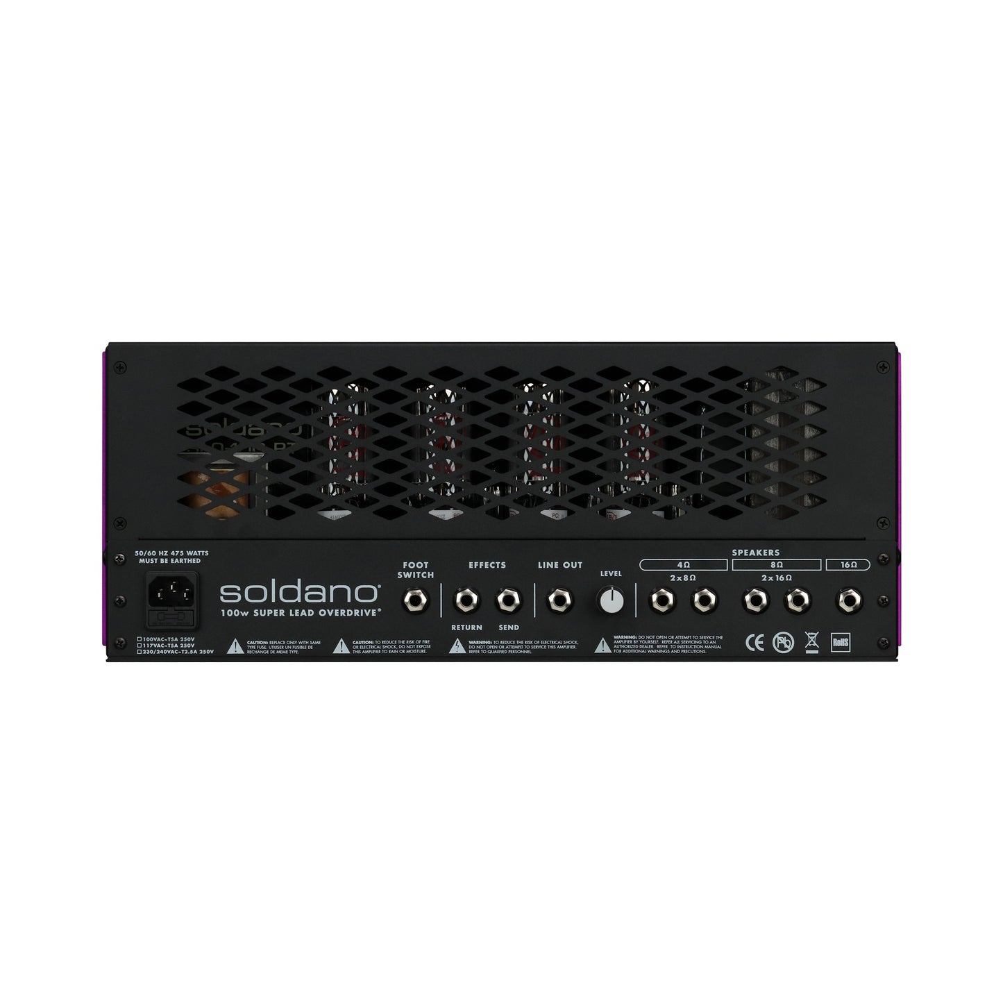 Soldano SLO-100 Rack Mount Head