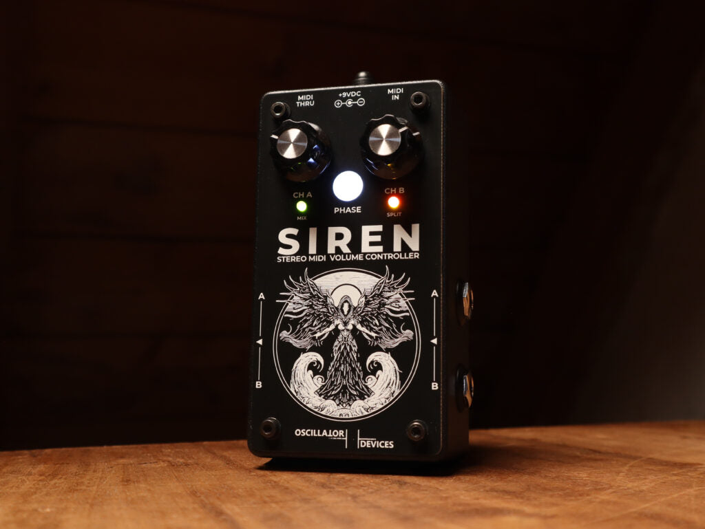 SIREN – Contrôleur de volume MIDI stéréo