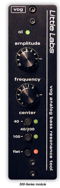 Littlelabs VOG Bass Resonance Tool